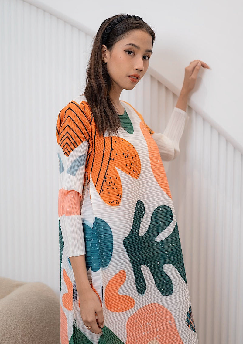 Bodhi Graffiti Printed Dress