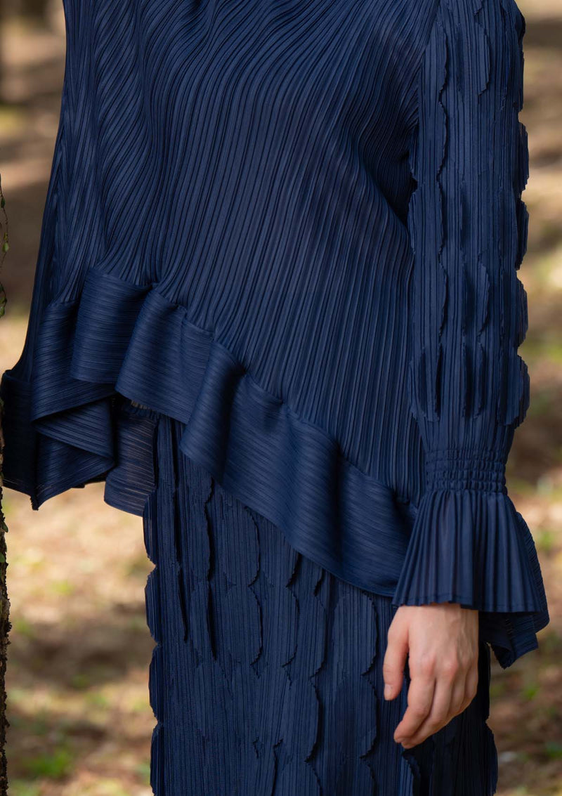 Savannah Royal Blue Kurung Set